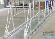 Gangway Marine Boat Ladders Anodized Surface Tiêu chuẩn JIS với mạng lưới an toàn