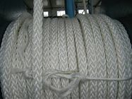 128mm đường kính xoắn 8 Strand Mooring Rope / Marine Nylon Rope