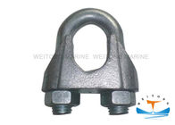 DIN1142 Marine Hardware Drop Forged Wire Rope Clamp Electro Galvanized