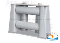 Cast Steel Marine Mooring Equipment Fairlead Four Rollers Connical Type Or Cylinder Type