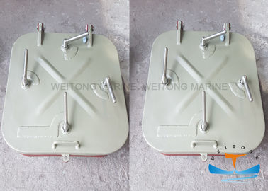 Trung Quốc Áp lực Proofing Marine Hatch Cover 600x600mm Loại hình vuông cho mục nhập nhanh nhà máy sản xuất